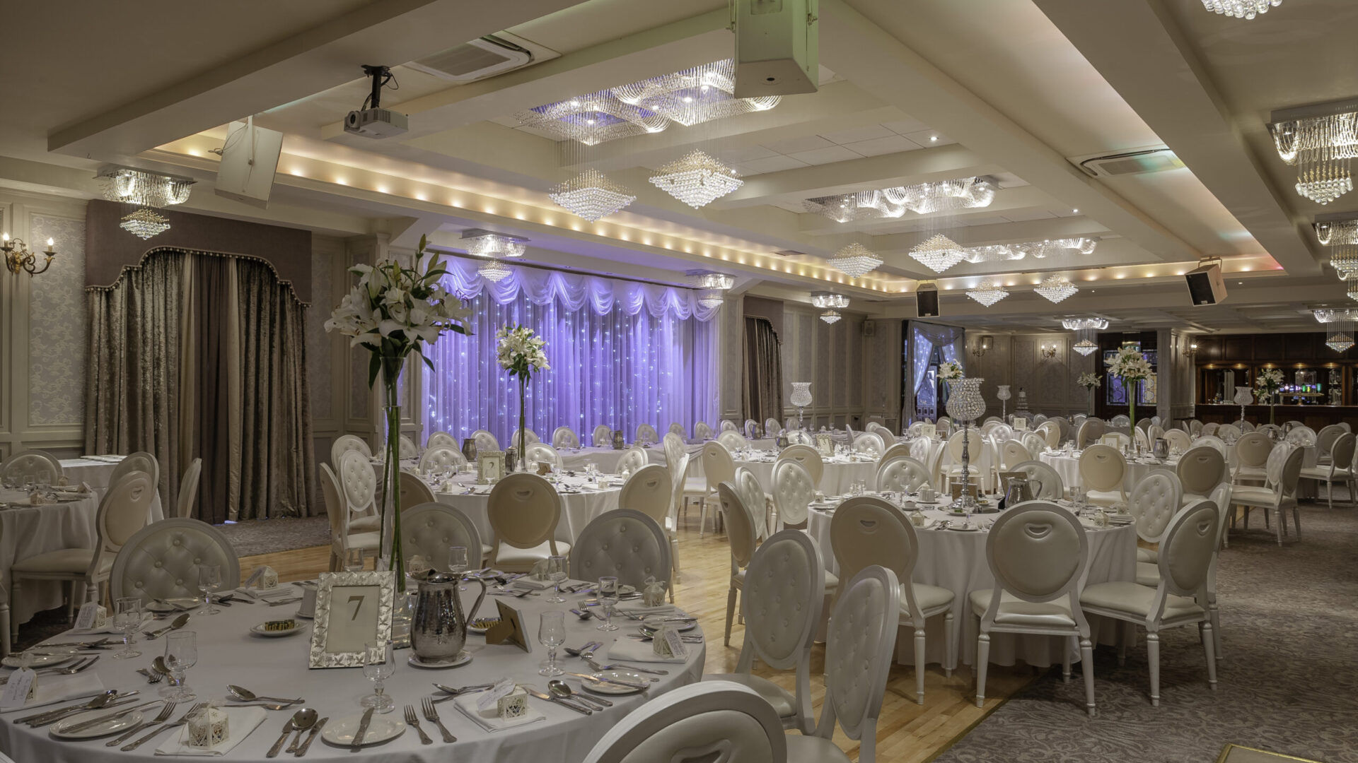 Bernish Suite Gala Ball with bar