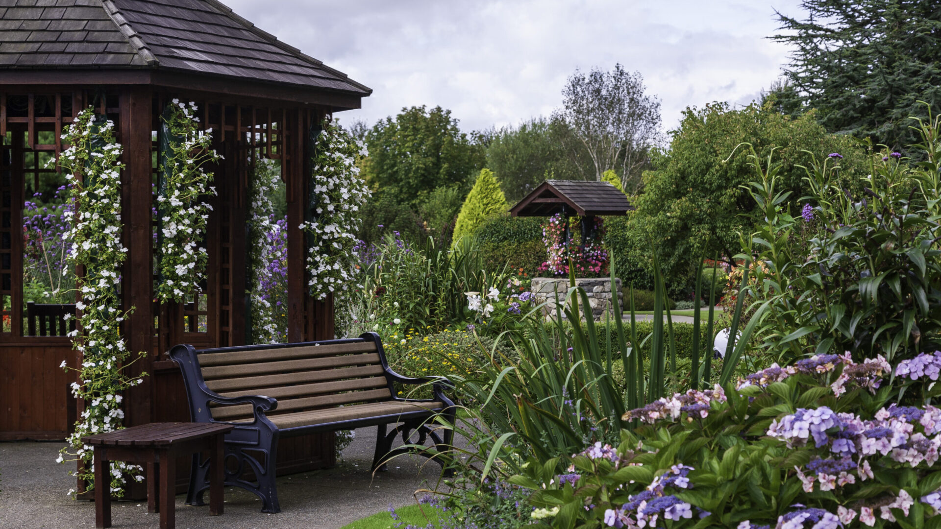 Gazebo and summer seat