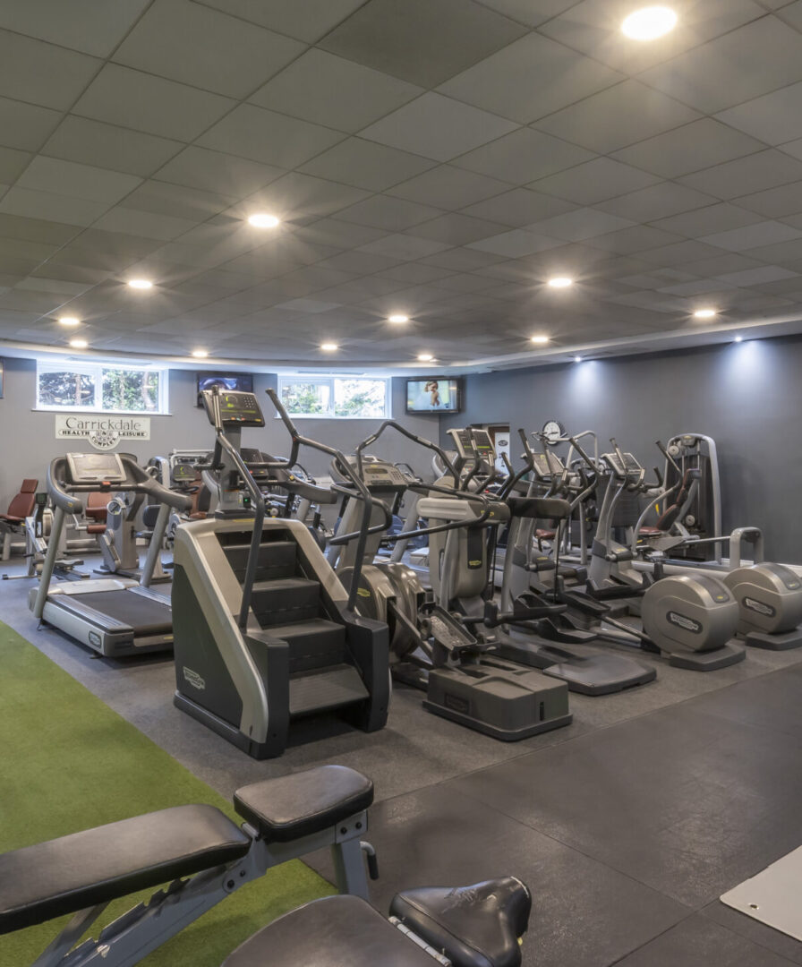 Gymnasium at Carrickdale Hotel